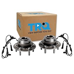 TRQ 2 Piece Front Wheel Bearing & Hub Assembly Set