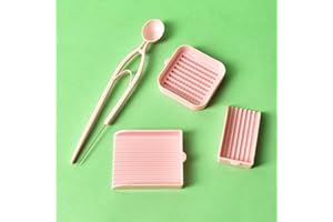 Fuse Beads Picking Set, Bead Sorting Tools with Quick Recovery Tools, Perfect for Adult Craft Enthusiasts (Pink)