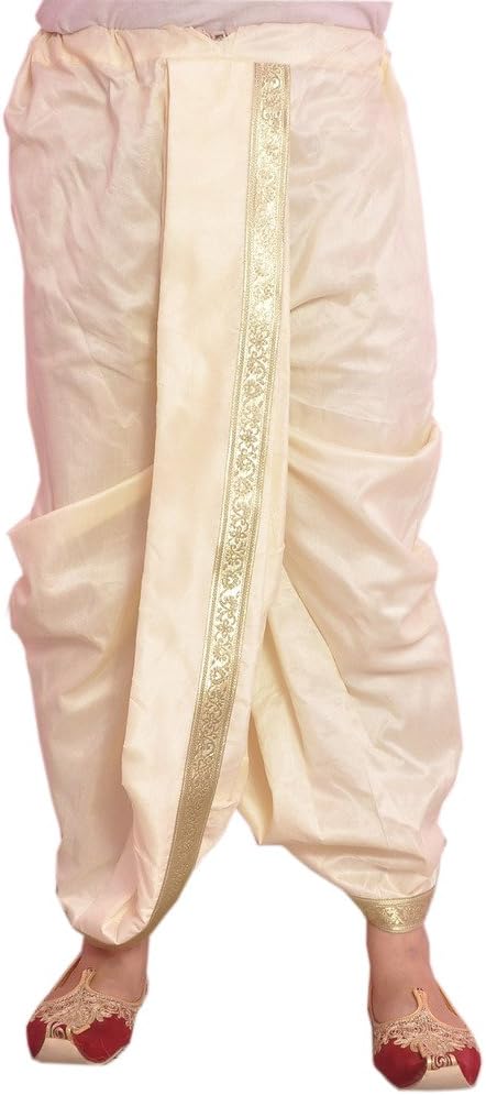 Larwa Men's Festive Ceremony Dhoti Special for Diwali