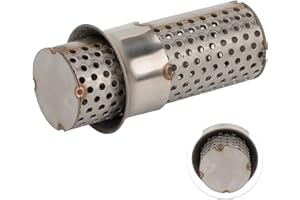 VG MOTO Universal Motorcycle DB killer 51mm 2" Exhaust Muffler Baffle Removable for Silencer Pipe Noise Sound Eliminator (Style D)