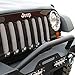 E-Autogrilles Headlight Cover Triple Chrome Plated ABS for 07-17 Jeep Wrangler JK - Pair (Silver) (69-0200)