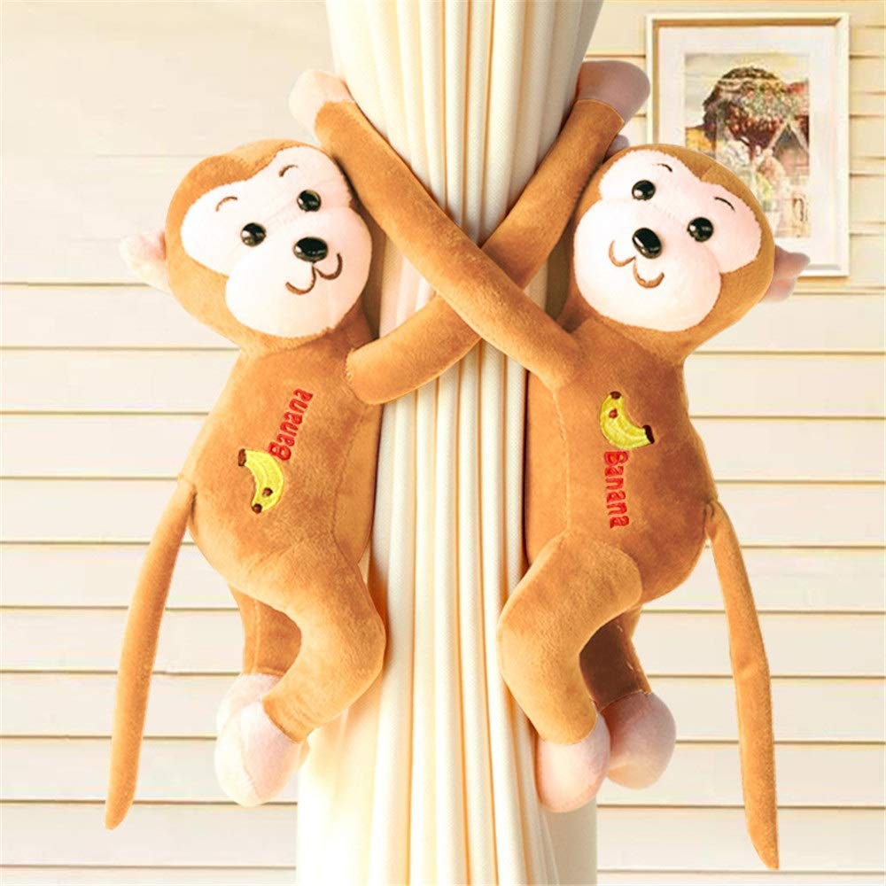 Buy Coku 1pair Cartoon Monkey Kids Bedroom Curtain Holder Tieback