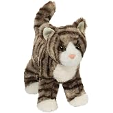 Douglas Zigby Gray Stripe Tabby Cat Plush Stuffed Animal