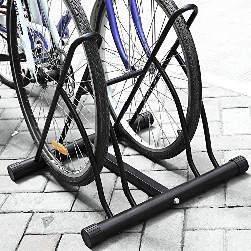 floor mounted bike rack
