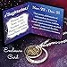 Sweet Romance Sagittarius Zodiac Sign Astrology Pendant Necklace - November and December Birthday Gifts