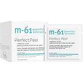 m-61 Perfect Peel | Gentle Exfoliating Facial Peel With Lactic, Mandelic, Salicylic Acid. For Sensitive Skin Or Lighter Daily Exfoliation. 1 Minute, 1 Step