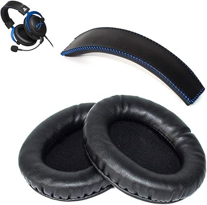 Amazon 交換用ヘッドバンド トップヘッドバンドパッド クッション修理 修理パーツ Hyperx Cloudゲームヘッドセット対応 ブルー Sd Tl Hx Sindery イヤーパッド