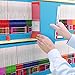 Smead End Tab File Folder, Shelf-Master Reinforced Straight-Cut Tab, Letter Size, Blue, 100 per Box (25010)