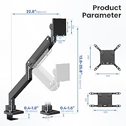 PUTORSEN 17-57 Inch Ultrawide Monitor Arm and TV