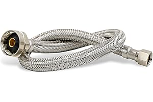 EVERFLOW Highcraft CNCT27413-OM1 Tank Supply line, 12 in, Stainless Steel