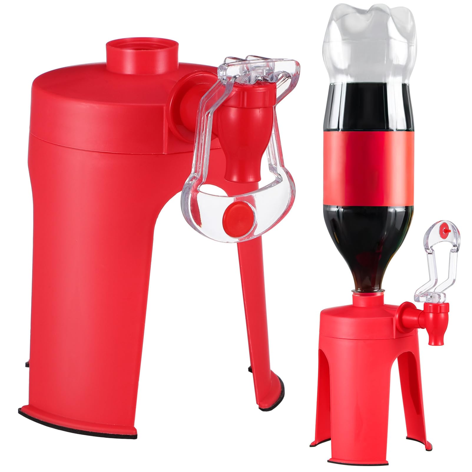 Photo 1 of HEMOTON Drink Soda Dispense Gadget Bottles Water Coolers Drink Machine Inverted Drinker Faucet Water Machine Tool for Home (2pcs)