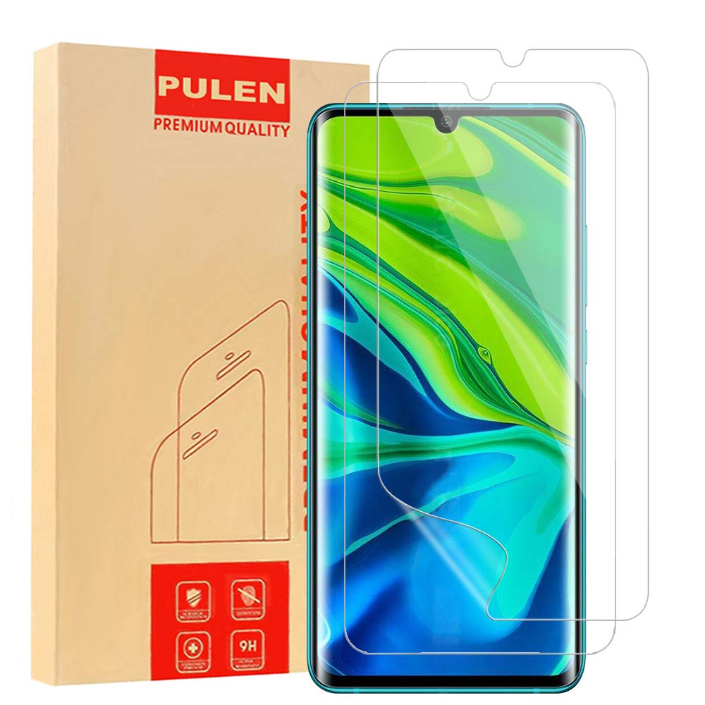 PULEN [3 Pack] Compatible with Xiaomi Mi 10 Screen Protector, Full Coverage TPU Film [High Response][Not Glass] Anti- Scratch, HD Clear Anti-Bubble Film for Xiaomi Mi 10