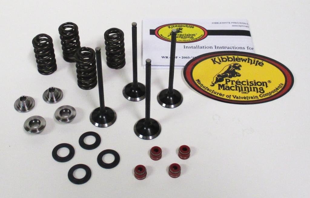 Kibblewhite Intake and Exhaust Valves and Spring Kit TRX 400EX 1999-2014