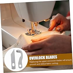 DOITOOL 2pcs Overlock Blades for Serger Sewing