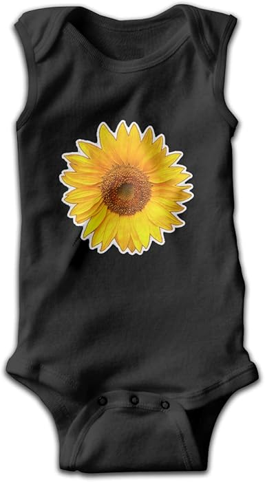 baby sunflower onesie