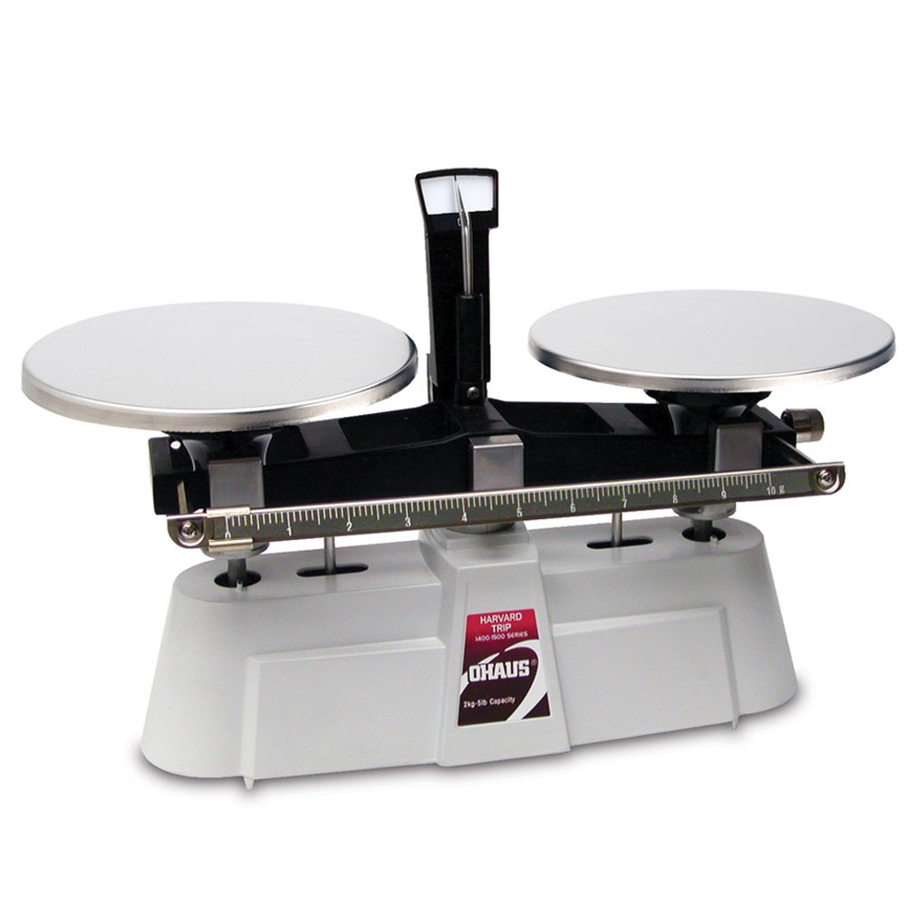 Ohaus Stainless Steel Harvard Trip Mechanical Single Beam Balance, 2000g x 0.1g Science Lab