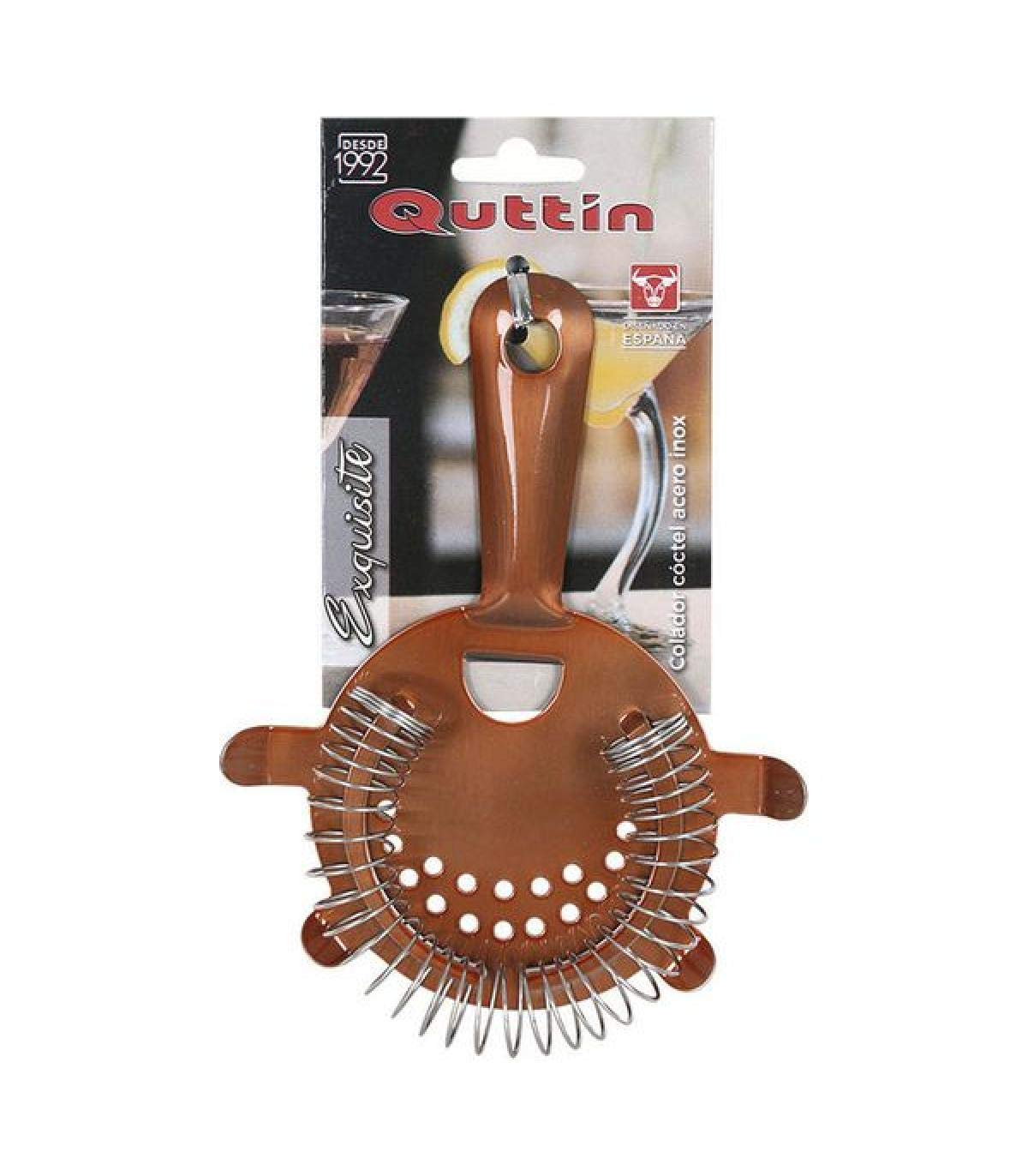 QUTTIN S2203076 Exquisite Cocktail Strainer 14.5 x 9.5 x 2 cm