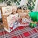 Supla 14 Pcs Kraft Christmas Gift Bags Gift Wrapping Paper Bags Kraft Natural Bags Festive Bags with Handles 3 Size 14 Christmas Adorable Snowman Reindeer Santa Owl Prints for Holiday Season Party