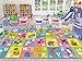 KC Cubs 3x5 ABC Alphabet Animal Rug – Educational Non-Slip Play Mat for Kids, Toddlers, Nursery, Classroom, Playroom, Baby, Daycare, Boy & Girl Carpet
