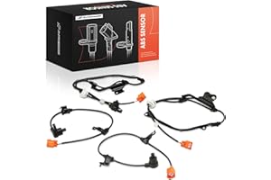A-Premium 4PCS Front & Rear ABS Wheel Speed Sensor Compatible with Honda Models - Accord 1998 1999 2000 2001 2002 2.3L