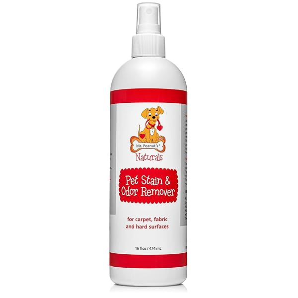 MR. PEANUT’S NATURALS ENZYMATIC PET STAIN AND ODOR REMOVER, PROFESSIONAL GRADE, BIODEGRADABLE AND PROUDLY MADE IN THE USA