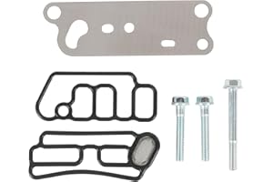 RALZAOTO 918-056GS VTEC Solenoid Gasket Filter Kit Compatible with Acura RDX Honda Accord Crosstour Odyssey Pilot 3.5L 2008-2016 Cylinder Head VVT Solenoid Spool Valve Gasket