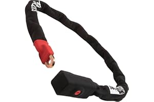 Seatylock Viking Bike Chain Lock with Key - Magnetic Patented Sold Secure Gold Rated - Heavy Duty Anti Theft - Smart Ultra Security Bicycle Lock (55.1 in)