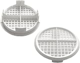 Timloc 25x White 70mm Round Soffit Air Vents UPVC Push Fit 1600mm² view 1