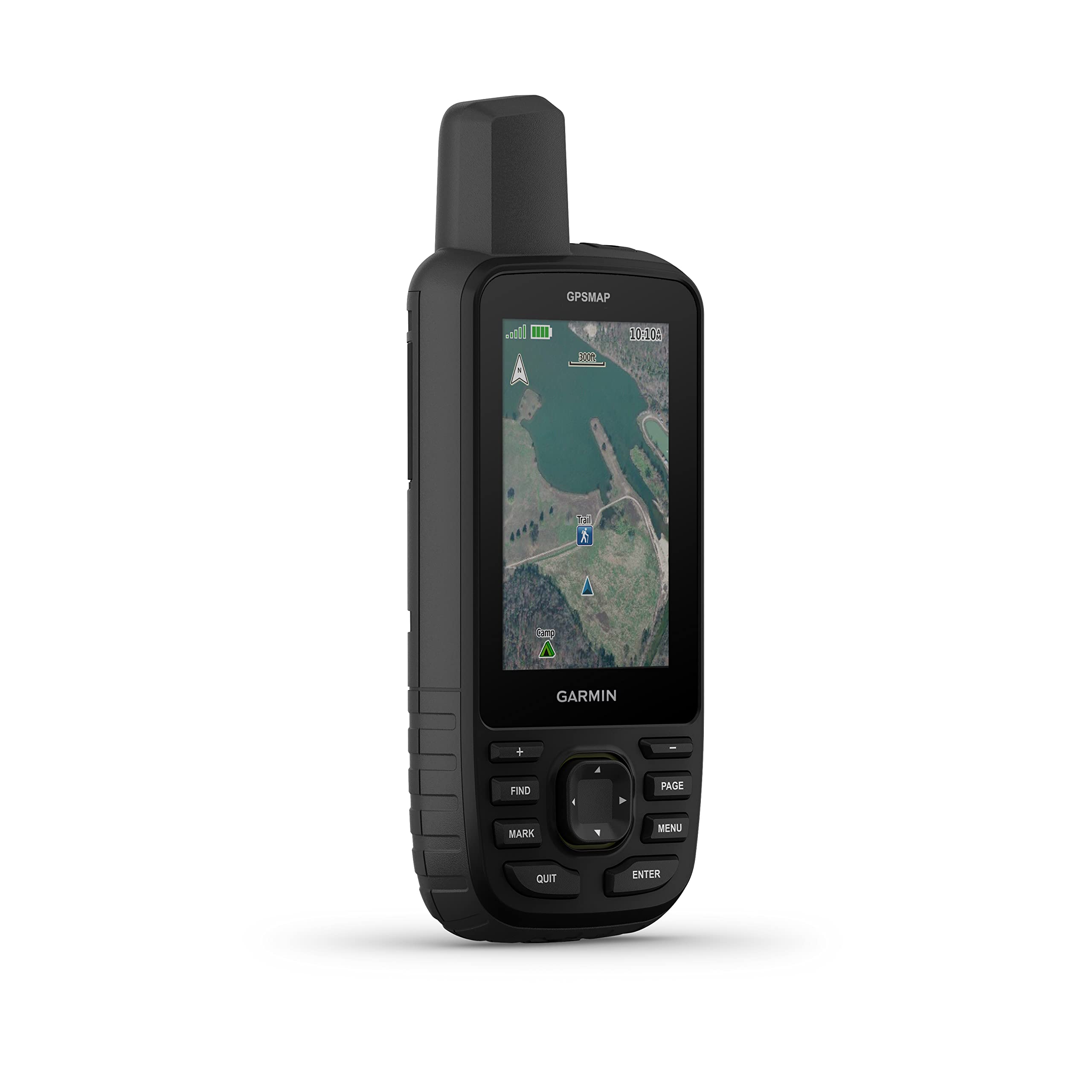 Wearable4U - Garmin GPSMAP 67 Rugged Hiking Handheld, Expanded GNSS Support, 3in Display with Power Pack Bundle