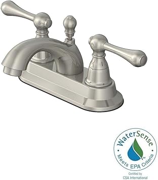 Pegasus 1000 Series 4 In Centerset 2 Handle Bathroom Faucet In