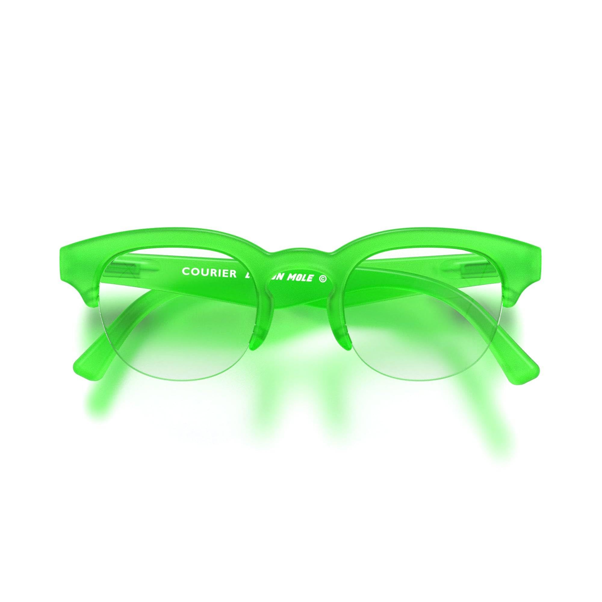 LONDON MOLE® Courier reading glasses | Classic vintage browline readers | Men’s Women’s Unisex | Spring hinges