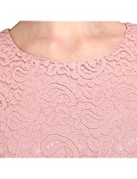 Francés de la mujer Lace Shift Vestido 1950s clásico animada lápiz falda Retro vestidos