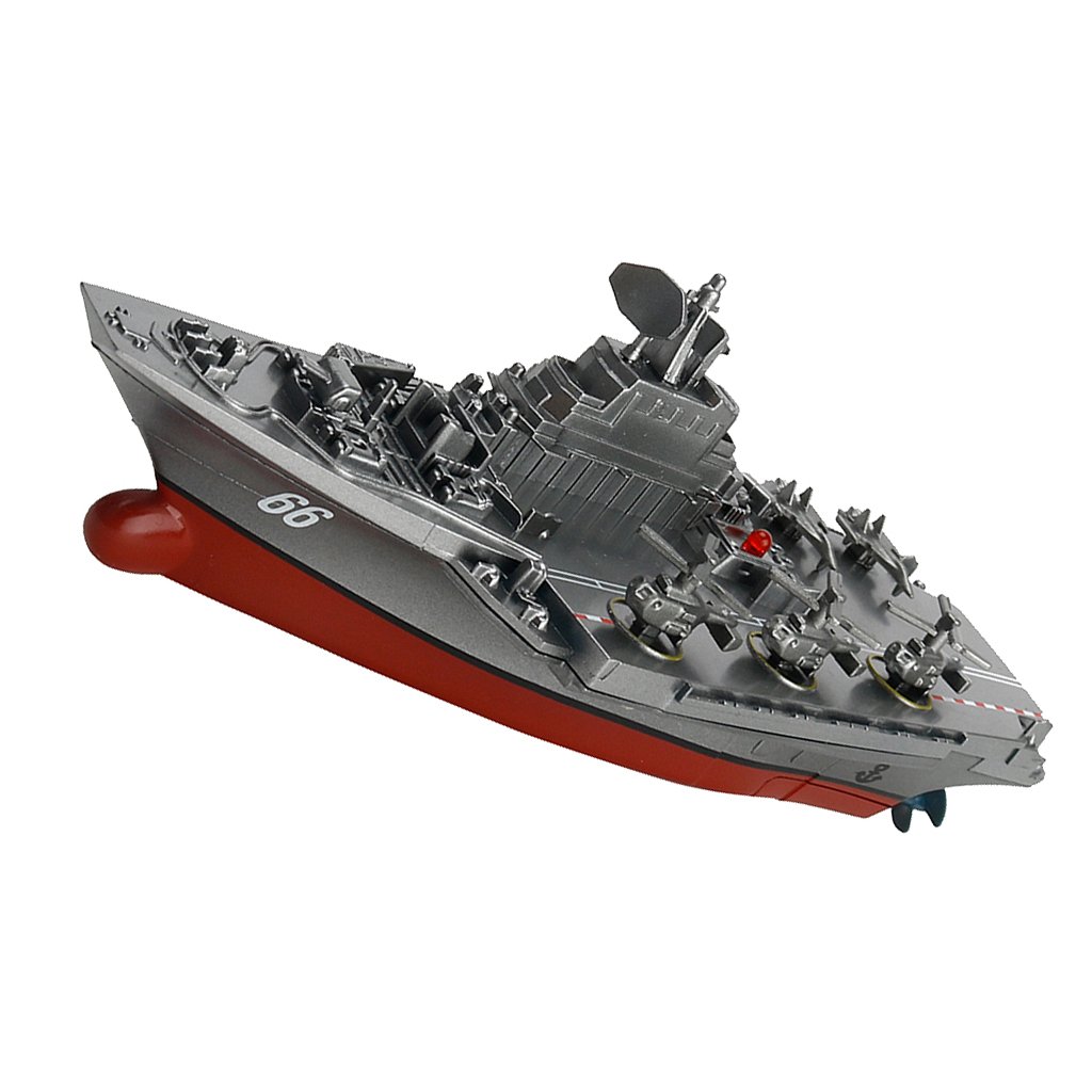 Amazon.com: MagiDeal Remote Control Watercraft RC Micro Boat Toy AIRCRAFT  CARRIER Navy Ship Gray: Toys & Games