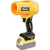 AUTOJARE Cordless Leaf Blower Compatible with Dewalt 20V Battery Brushless Mini Blowers Variable Speed 30000RPM Electric Blower for Home Cleaning, Car, Outdoor, Dust Clearing (NO Battery)