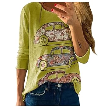 amazon ladies yellow tops