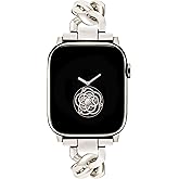Newlibery Starlight Watch Bands Women Compatible with Apple Watch 42mm(S3/2/1) 44mm 45mm 46mm 49mm Adjustable Metal Band Jewelry Chain Link Bracelet for iWatch Series 10/9/8/7/6/5/4/3/2/1/SE/Ultra