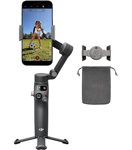 Amazon.com: DJI OM 5 Smartphone Gimbal Stabilizer, 3-Axis Phone