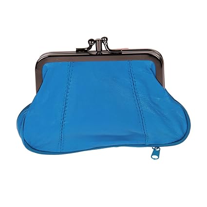 Kossberg Geldbörse Clutch Geldbeutel Portemonnaie in blau