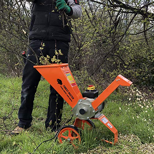 Forest Master Häcksler 2800 Watt 4 Ps AST Laub Holz Garten-Häcksler Garten-Schredder E-Häcksler – Bild 7