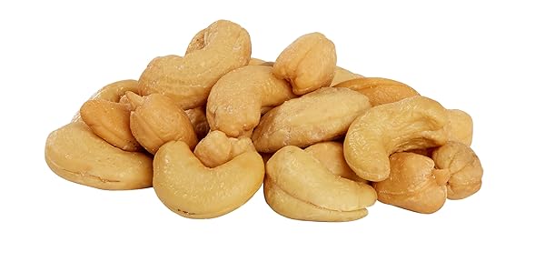 AMAZON BRAND – HAPPY BELLY ROASTED & LIGHTLY SALTED CASHEWS, 16 OUNCE
