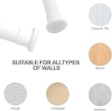 Vailge Tension Rod Shower Rail Curtain Pole 210-310CM White view 2