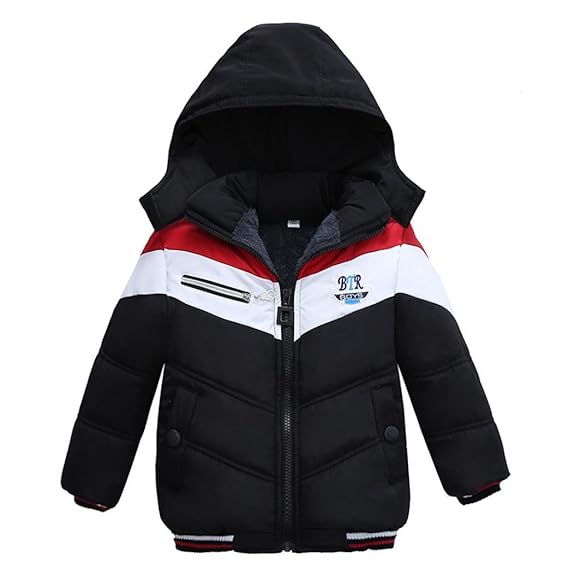 baby boy black coat