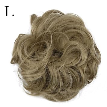 Wigs For Women Curly Messy Bun Hair Twirl Piece Scrunchie Wigs
