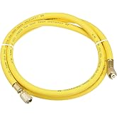 Uxcell 1/4" SAE Charging Hose - 9.84ft Red Rubber Hose For AC & Refrigeration (600 PSI) - View #6