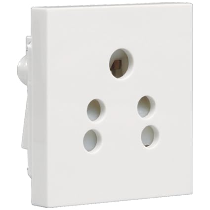 Havells Crabtree Athena 6A Five Pin Socket