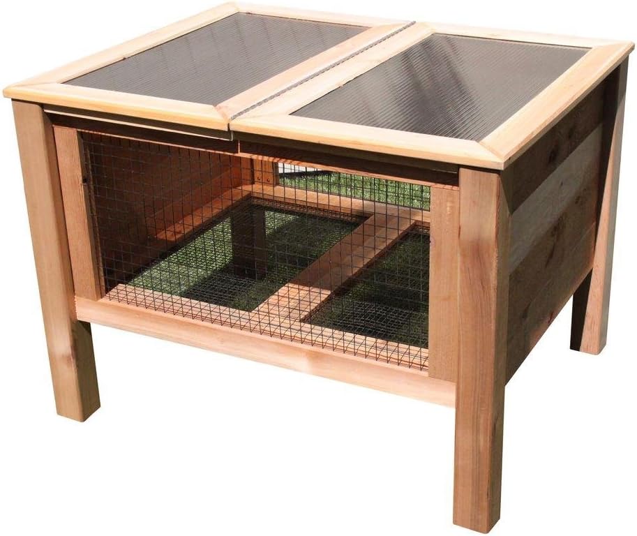 rabbit cage table