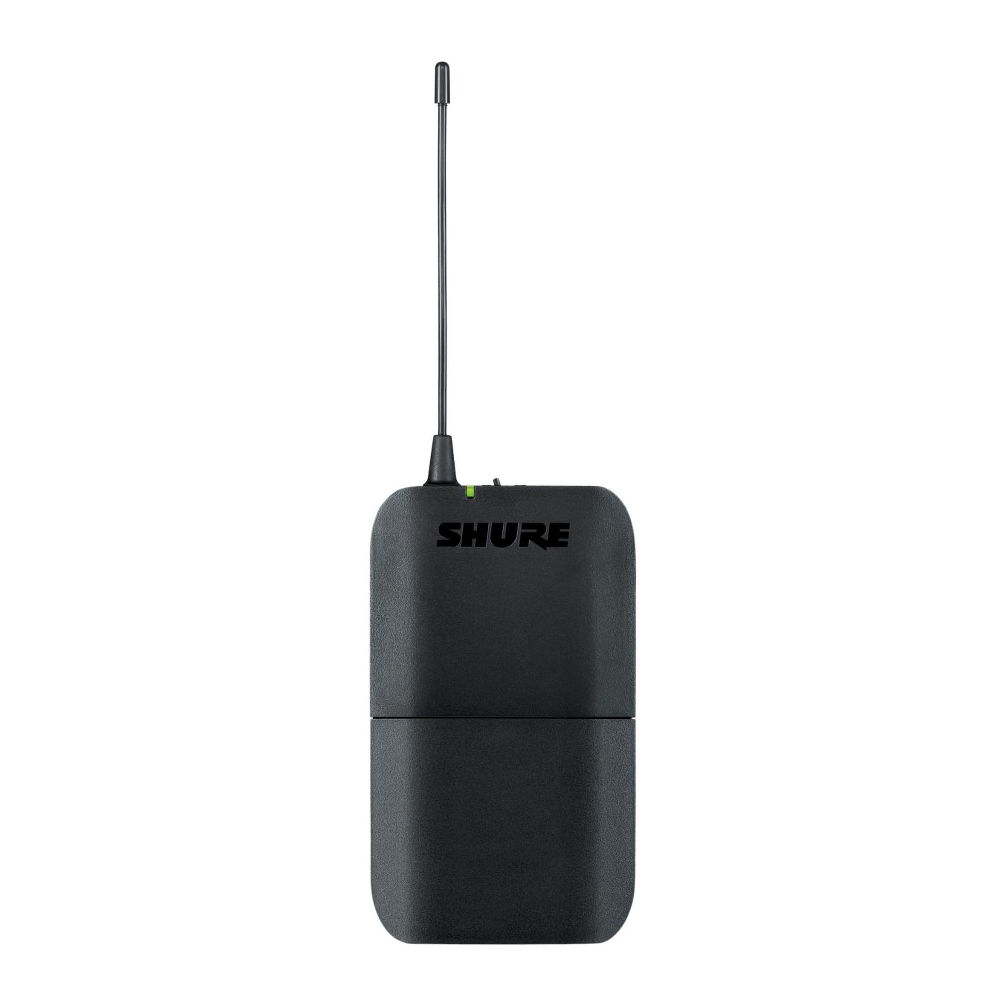 Shure BLX14 UHF Wireless System for Guitar and Bass with 1/4 Jack - 14-Hour Battery Life, 300 ft Range, UHF | Includes 1/4