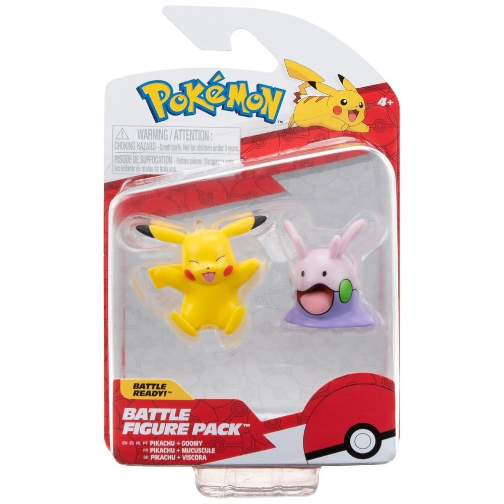 Pokemon Battle Figure 2 Pack (Goomy & Pikachu #11) W15