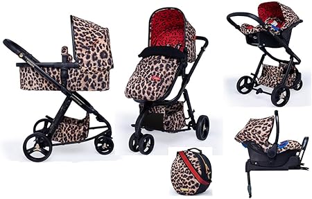 cosatto leopard print stroller
