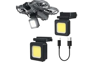 LED Lights Landing Gear for DJI Neo 2,Quick Release Navigation Light Night Flying Rechargeable Lamp with Three Adjustable Lig